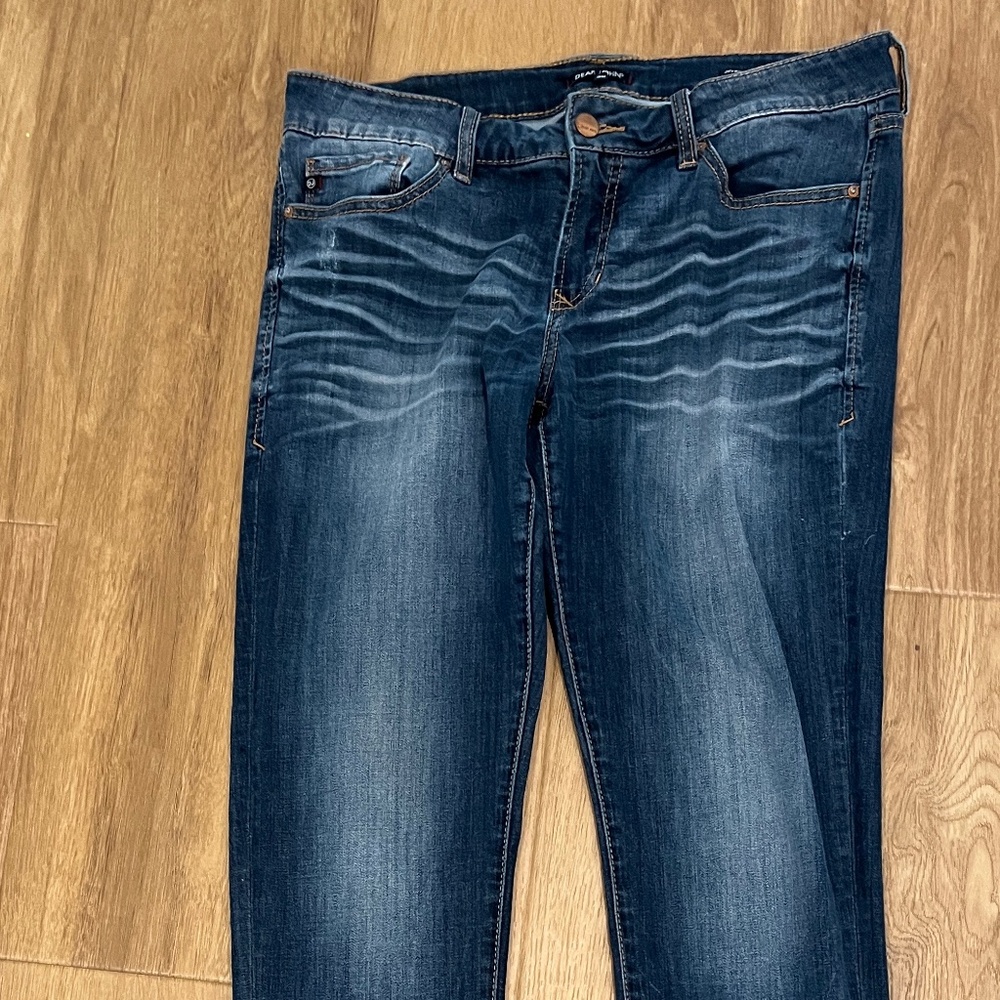 Dear John joyrich comfort skinny jeans size 30-waist 15”, rise 8 1/2”, inseam 28